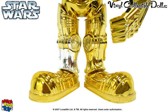 MEDICOM TOY - 美品　メディコムトイ　VCD STAR WARS C-3PO MEDICOM TOY (メディコムトイ) ×A BATHING APE ×STAR WARS VCD C